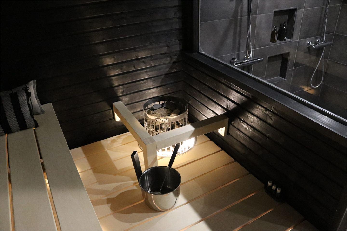 Designtalo Toivosten koti sauna