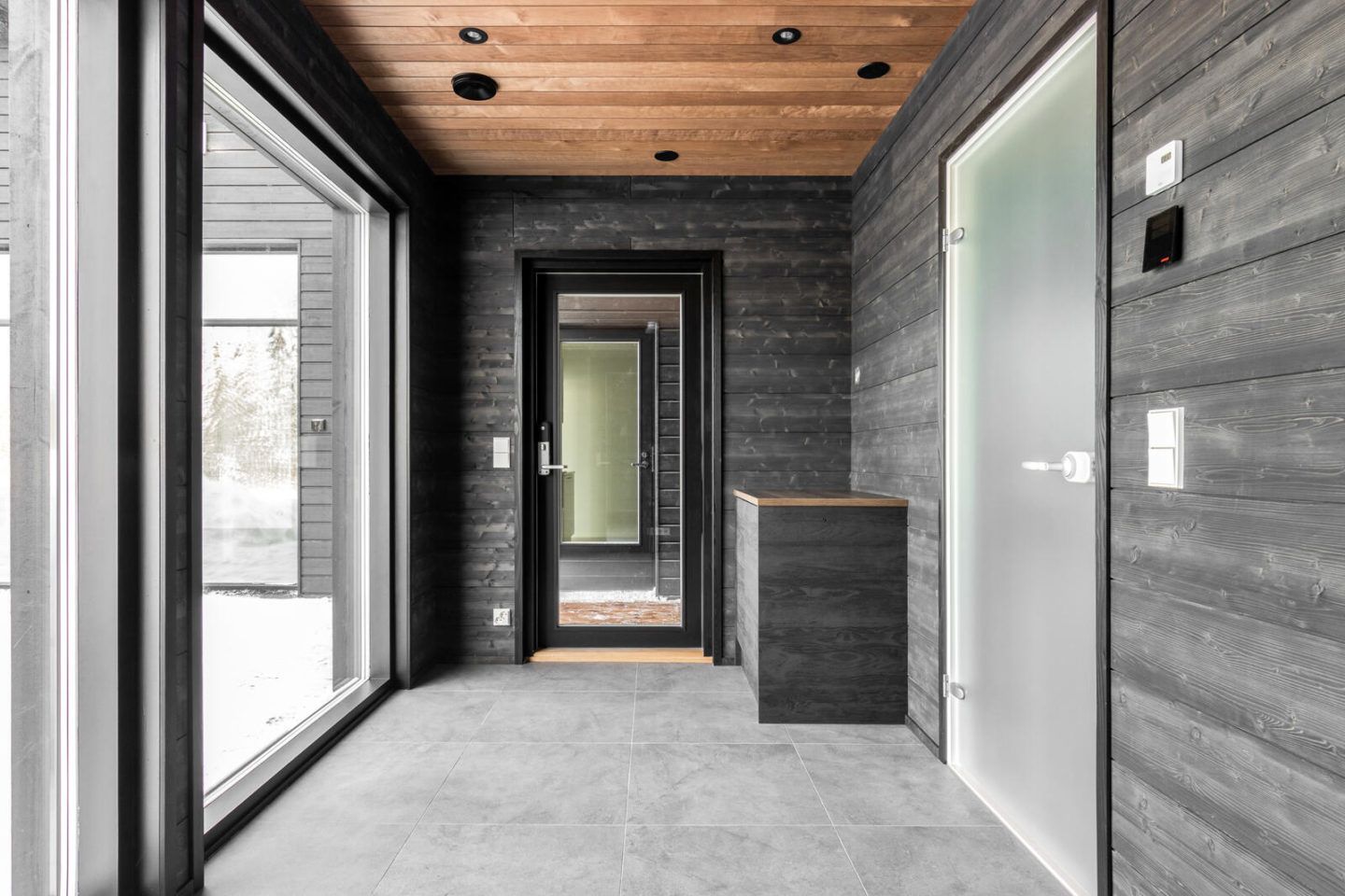 Erillinen saunatupa Ideal-kodissa